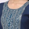 For-Yourself-Navy-Blue-with-Silver-Embroidery-Kurti-Closeup-Cloth-1 Foryourself Navy Blue with Silver Embroidery Kurti