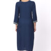 For-Yourself-Navy-Blue-with-Silver-Embroidery-Kurti-Closeup-Cloth-6 Foryourself Navy Blue with Silver Embroidery Kurti