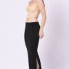 Foryourself Women Black Plain – Saree Shape Wear