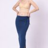 Foryourself Women Yale Blue Plain – Saree Shape Wear