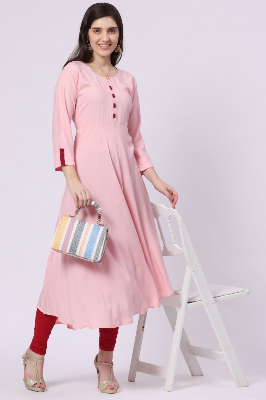 Foryourself Women Maroon Plain Legging