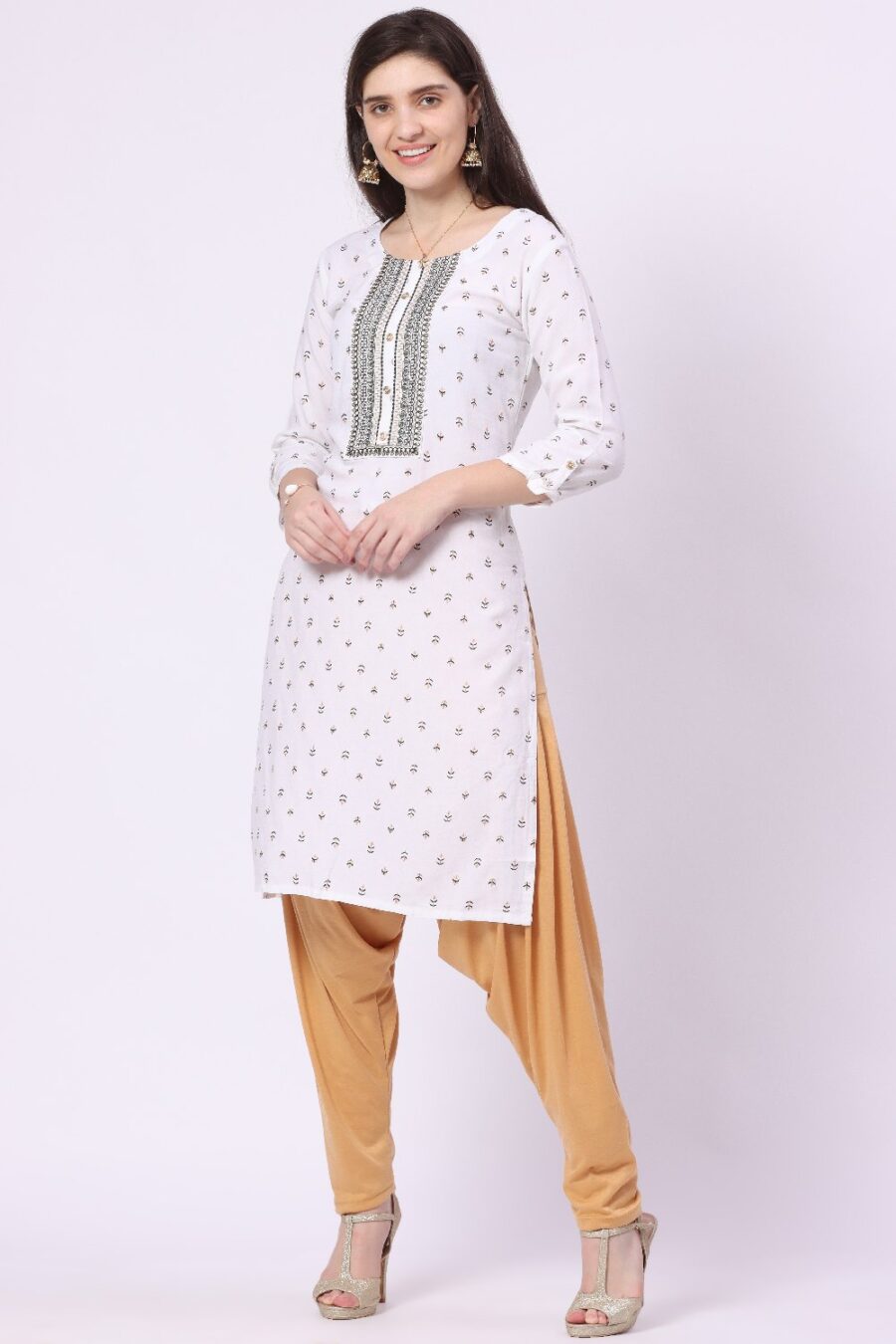 Foryourself Women Sandal Plain Patiyala Pant