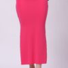 Foryourself Women Pink Plain - Saree Shape Wear