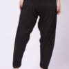 Foryourself Women Black Plain Patiyala Pant