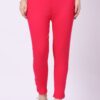 Foryourself Women Pink Plain Cigar Pant