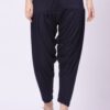 Foryourself Women Navy Blue Plain Patiyala Pant