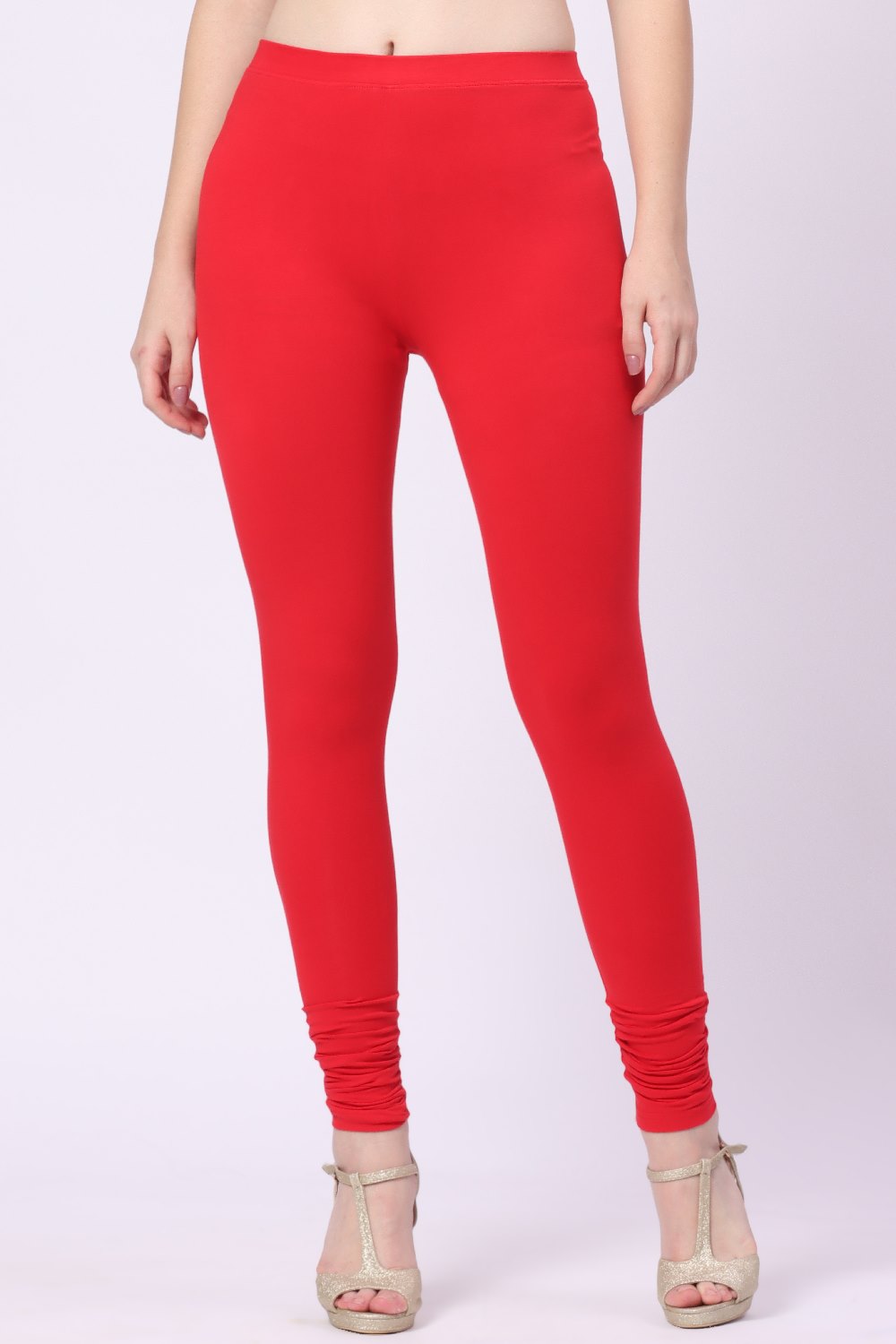 Foryourself Women Red Plain Legging