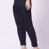 Foryourself Women Navy Blue Plain Patiyala Pant