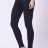 Foryourself Women Navy Blue Plain Legging