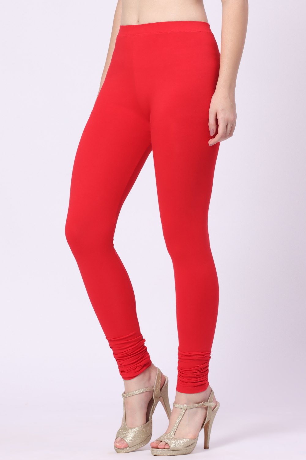 Foryourself Women Red Plain Legging
