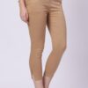 Foryourself Women Light Brown Plain Cigar Pant