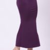 Saree Shape Wear - Foryourself Women Purple Plain