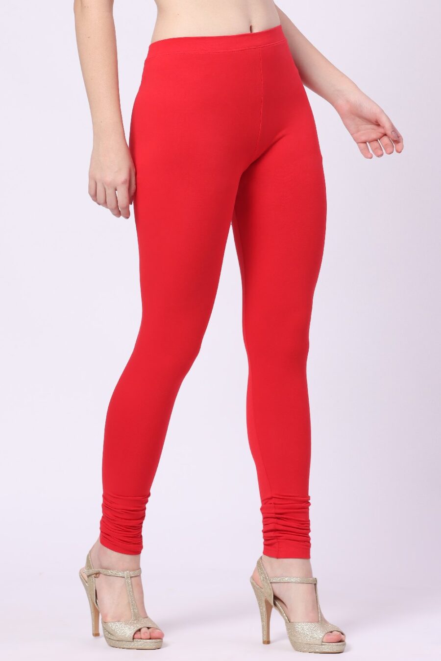 Foryourself Women Red Plain Legging