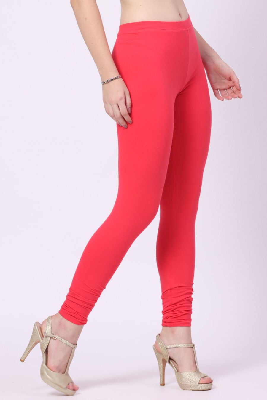 Foryourself Women Coral Plain Legging