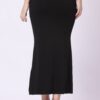 Foryourself Women Black Plain – Saree Shape Wear