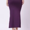 Saree Shape Wear - Foryourself Women Purple Plain