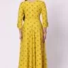 Foryourself Mustard yellow with print Kurti