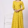 Foryourself Mustard yellow with print Kurti
