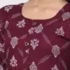 Foryourself Brown with Print work Kurti