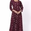 Foryourself Brown with Print work Kurti