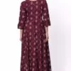 Foryourself Brown with Print work Kurti