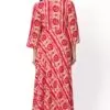 Foryourself Red with Sandal print work Kurti