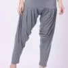 Foryourself Women Grey Plain Patiyala Pant