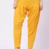 Foryourself Women Yellow Plain Patiyala Pant
