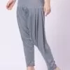 Foryourself Women Grey Plain Patiyala Pant