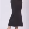 Foryourself Women Dark Grey Plain – Saree Shape Wear
