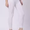 Foryourself Women White Plain Ankle Fit Legging