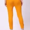 Foryourself Women Mustard Plain Cigar Pant