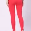 Foryourself Women Coral Plain Ankle Fit Legging
