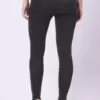 Foryourself Women Dark Grey Plain Ankle Fit Legging