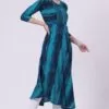 3-1 Foryourself Blue with Mirror work kurti