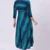 5-1 Foryourself Blue with Mirror work kurti